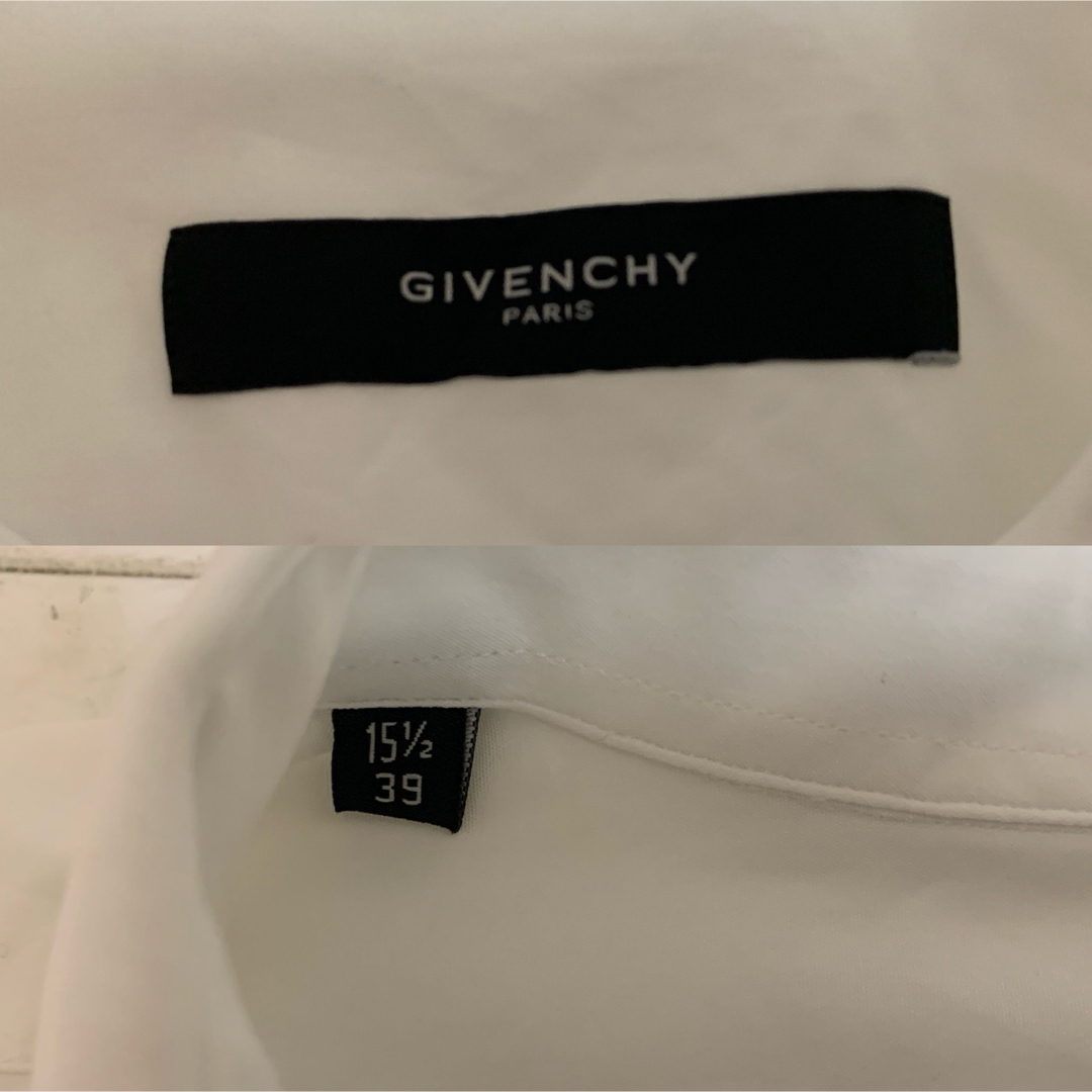 GIVENCHY(ジバンシィ)のGIVENCHY PARIS 2014s リカルドティッシ期 ドレスシャツ 白 メンズのトップス(シャツ)の商品写真