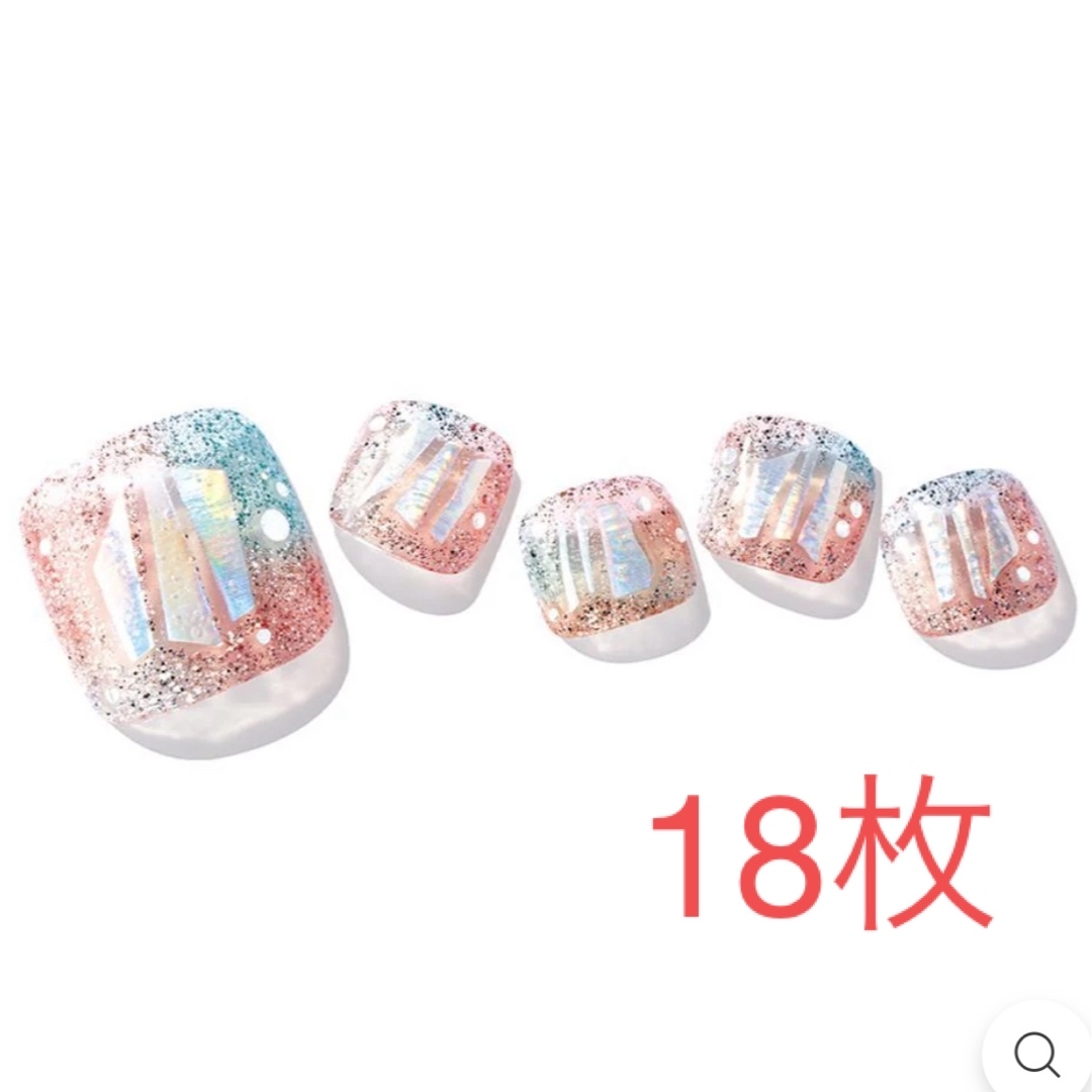 ohora(オホーラ)の♡ohora P Newtro no.1 Pedicure 18枚♡ コスメ/美容のネイル(カラージェル)の商品写真