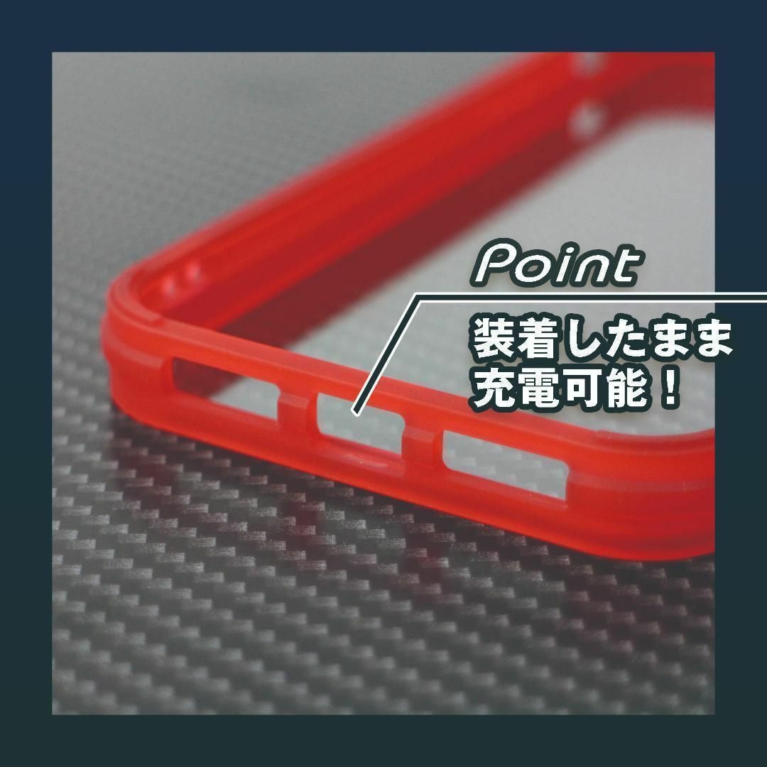 iPhone XR ハードケース バンパー レッド 赤/305 スマホ/家電/カメラのスマートフォン/携帯電話(その他)の商品写真