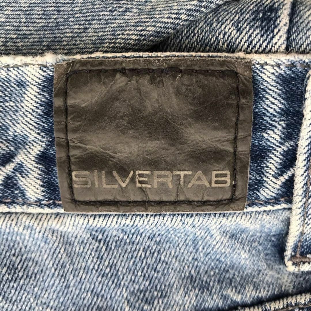 SILVER TAB（Levi's）(シルバータブ)の【k7000】USA古着00sリーバイスシルバータブバギーデニムパンツジーンズ メンズのパンツ(デニム/ジーンズ)の商品写真
