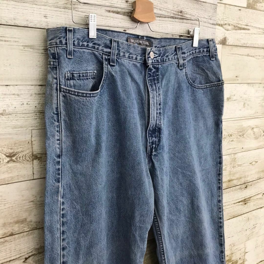 SILVER TAB（Levi's）(シルバータブ)の【k7000】USA古着00sリーバイスシルバータブバギーデニムパンツジーンズ メンズのパンツ(デニム/ジーンズ)の商品写真