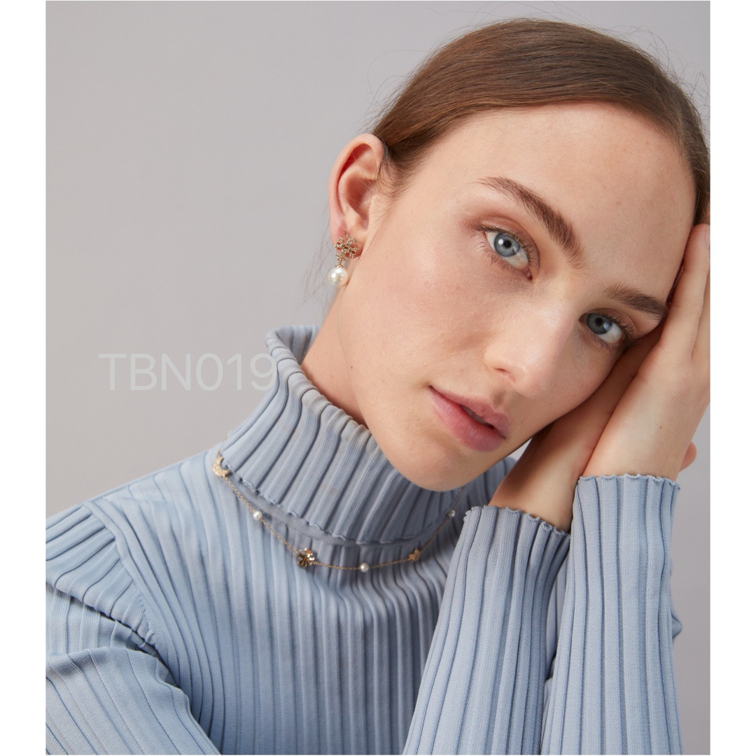 Tory Burch(トリーバーチ)のTBN019S2トリーバーチTory burch ハート星月　ネックレス レディースのアクセサリー(ネックレス)の商品写真