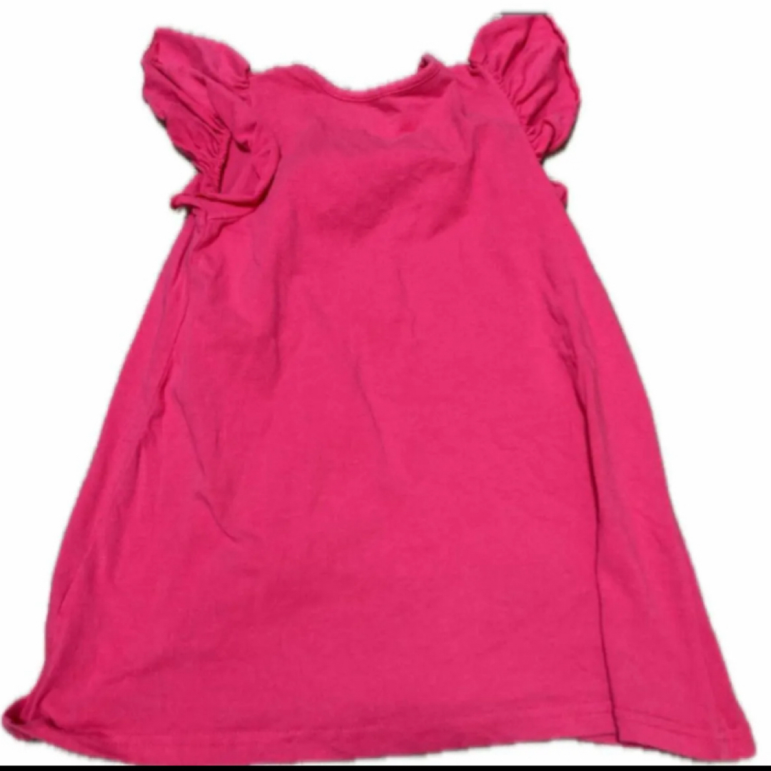 TORIDORY  ワンピース　100サイズ　ピンク キッズ/ベビー/マタニティのキッズ服女の子用(90cm~)(ワンピース)の商品写真