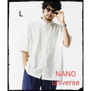 ナノユニバース(nano・universe)のNANO universe【美品】エントリースーパービッグシャツ/半袖(シャツ)