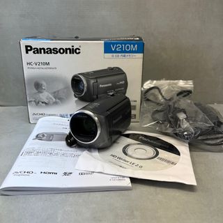 Panasonic パナソニック　デジタルハイビジョンビデオカメラ　HC-V210M(ビデオカメラ)