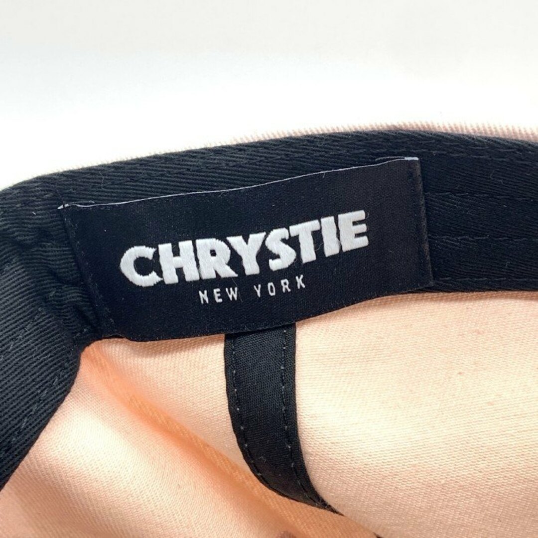 CHRYSTIE クリスティ 6パネルキャップ ピンク メンズの帽子(キャップ)の商品写真