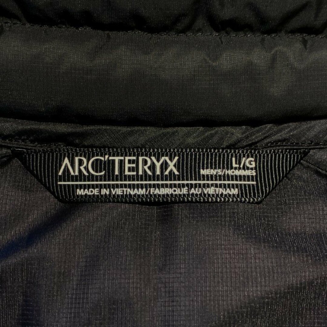ARC'TERYX(アークテリクス)のARC'TERYX アークテリクス Cerium Jacket Men's セリウムジャケット グースダウン ブラック 29679 22年 Size L メンズのジャケット/アウター(ダウンジャケット)の商品写真