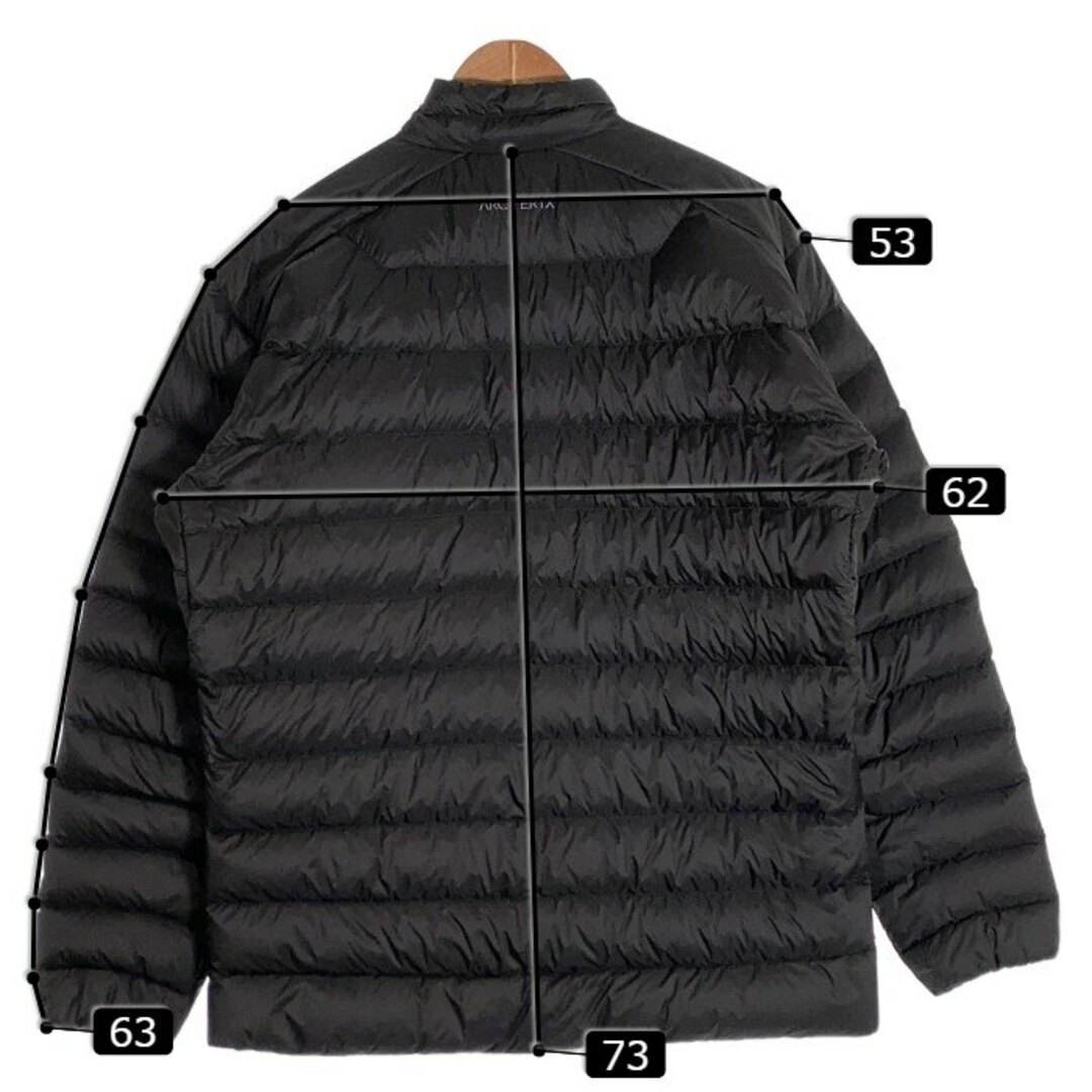 ARC'TERYX(アークテリクス)のARC'TERYX アークテリクス Cerium Jacket Men's セリウムジャケット グースダウン ブラック 29679 22年 Size L メンズのジャケット/アウター(ダウンジャケット)の商品写真