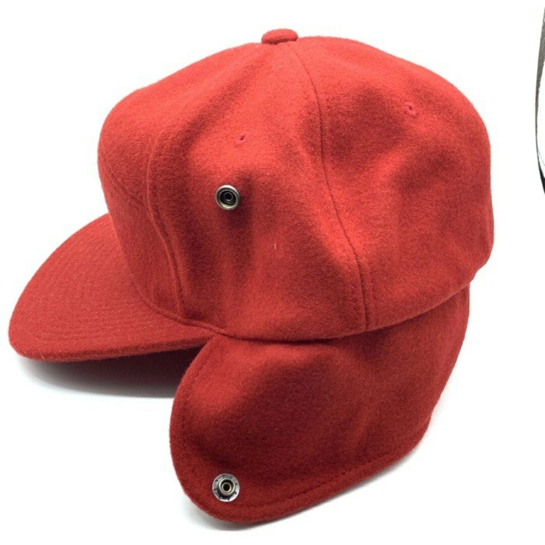 YUPOONG THE CLASSICS ユーポンザクラシックス PENDLETON ペンドルトン ウール イヤーフラップキャップ レッド メンズの帽子(キャップ)の商品写真