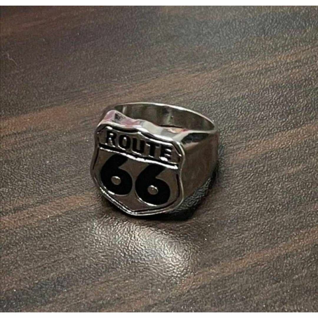 【H063】リング メンズ アクセサリー シルバー 66 指輪 22号 メンズのアクセサリー(リング(指輪))の商品写真