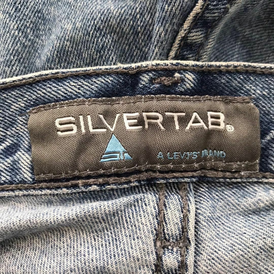 SILVER TAB（Levi's）(シルバータブ)の【k6992】USA古着00sリーバイスシルバータブルーズデニムパンツジーンズ メンズのパンツ(デニム/ジーンズ)の商品写真