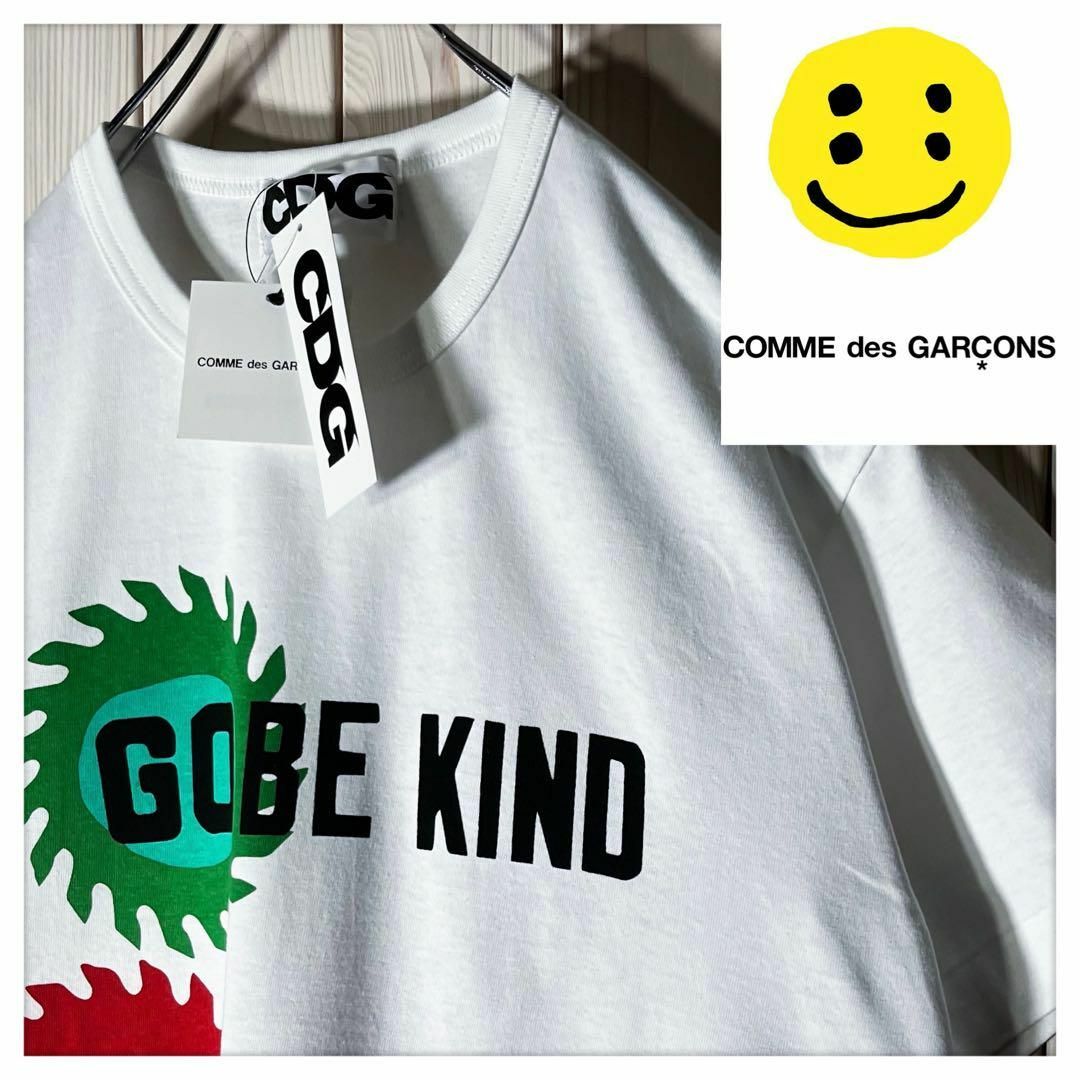 COMME des GARCONS(コムデギャルソン)の【新品 限定コラボ L】コムデギャルソン CPFM ビッグロゴ Tシャツ 白 メンズのトップス(Tシャツ/カットソー(半袖/袖なし))の商品写真