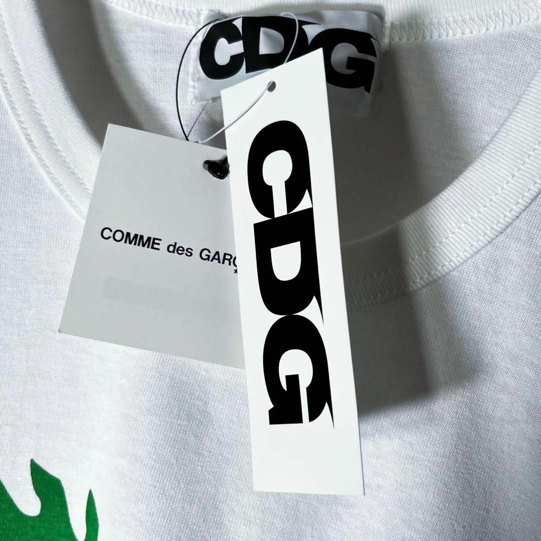 COMME des GARCONS(コムデギャルソン)の【新品 限定コラボ L】コムデギャルソン CPFM ビッグロゴ Tシャツ 白 メンズのトップス(Tシャツ/カットソー(半袖/袖なし))の商品写真