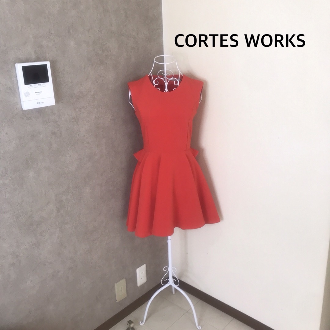 CORTES WORKS(コルテスワークス)のコルテスワークス♡1度着用　ワンピース  レディースのワンピース(ひざ丈ワンピース)の商品写真