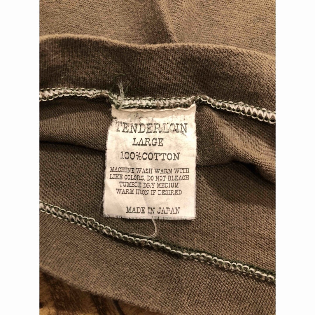 TENDERLOIN(テンダーロイン)のTENDERLOIN  テンダーロイン　TEE    L size メンズのトップス(Tシャツ/カットソー(半袖/袖なし))の商品写真