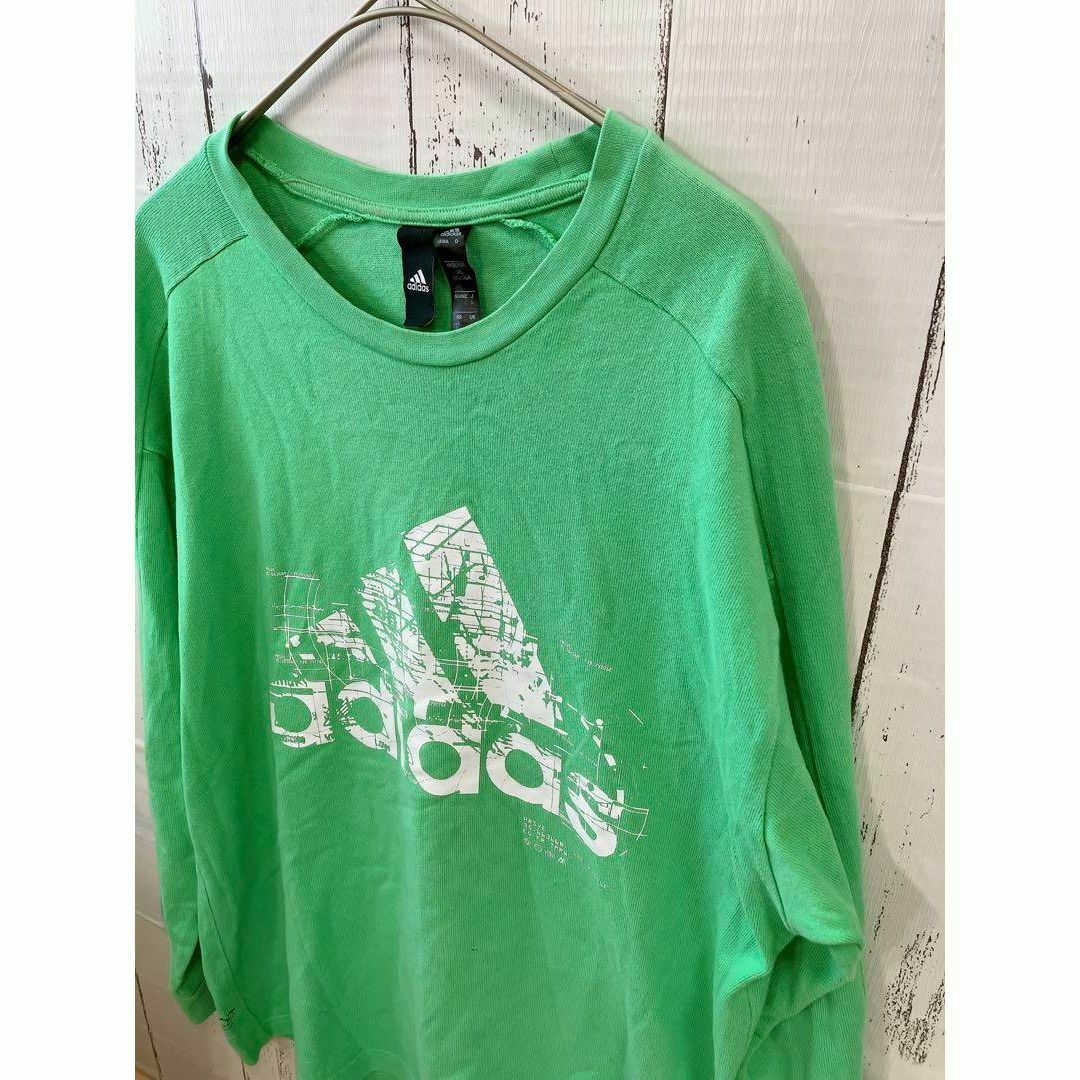 adidas(アディダス)の【ネット完売モデル】adidas アディダス 長袖　Tシャツ ロンT メンズ L メンズのトップス(Tシャツ/カットソー(七分/長袖))の商品写真