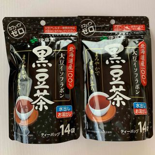 イトウエン(伊藤園)の伊藤園 北海道産100%黒豆茶 ティーバッグ  14P入× 2袋(健康茶)