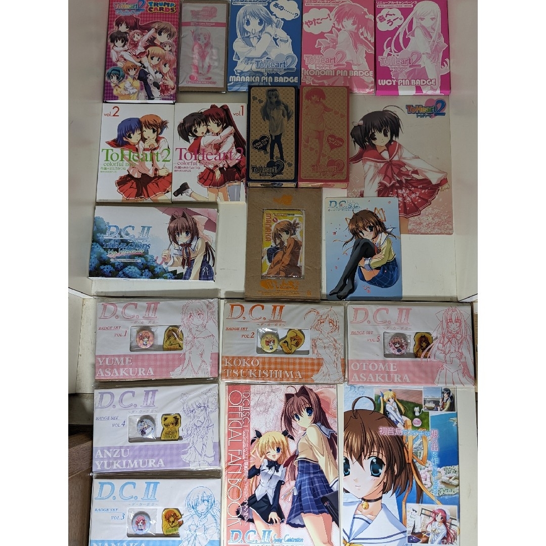 【グッズ詰】D.C(ダ・カーポ)To Heart(トゥハート)2 エンタメ/ホビーのおもちゃ/ぬいぐるみ(キャラクターグッズ)の商品写真