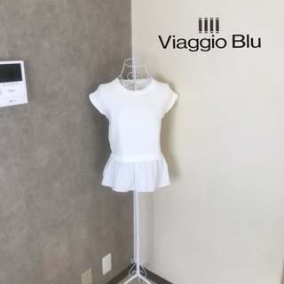 ビアッジョブルー(VIAGGIO BLU)のビアッジョブルー♡1度着用　カットソー(カットソー(半袖/袖なし))