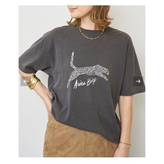 アパルトモンドゥーズィエムクラス(L'Appartement DEUXIEME CLASSE)のANINE BING/アニン ビン　LEOPARD Tシャツ(Tシャツ(半袖/袖なし))