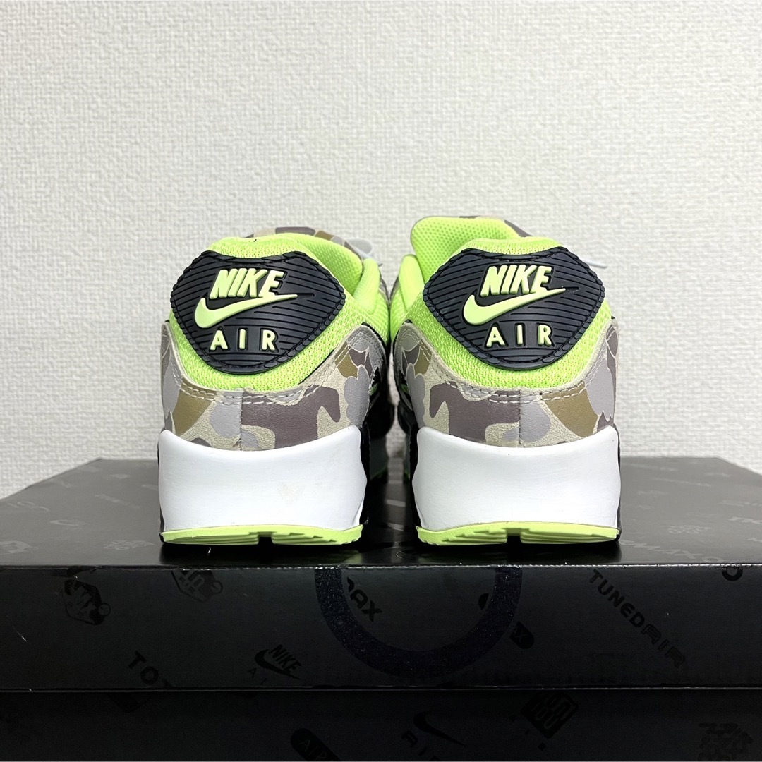 NIKE(ナイキ)の美品希少 ナイキAIR MAX 90 GREEN DUCK CAMO 25.5 メンズの靴/シューズ(スニーカー)の商品写真