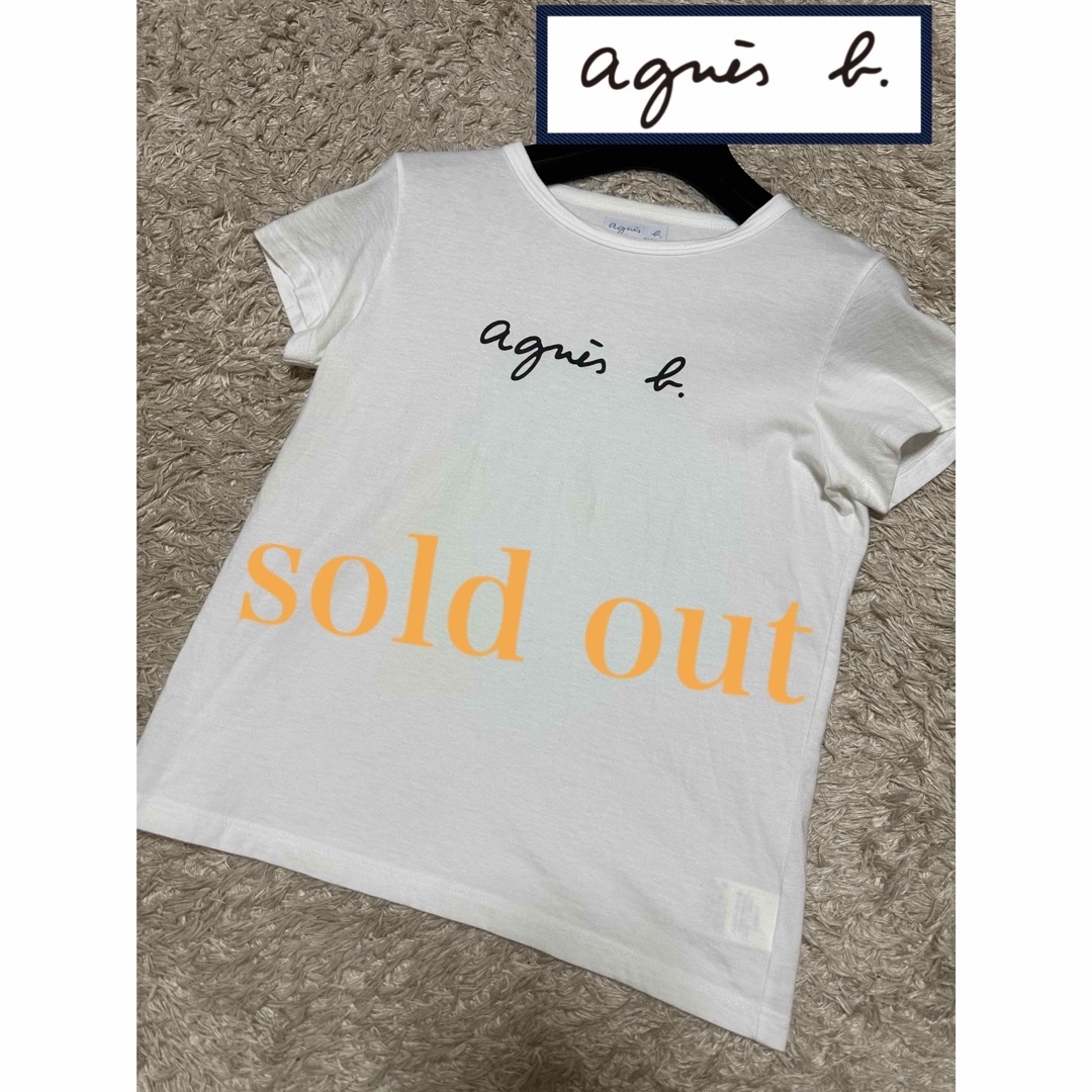 agnes b.(アニエスベー)のsold out❤️【正規品】アニエスベー  Tシャツ　トップス　美品 レディースのトップス(Tシャツ(半袖/袖なし))の商品写真