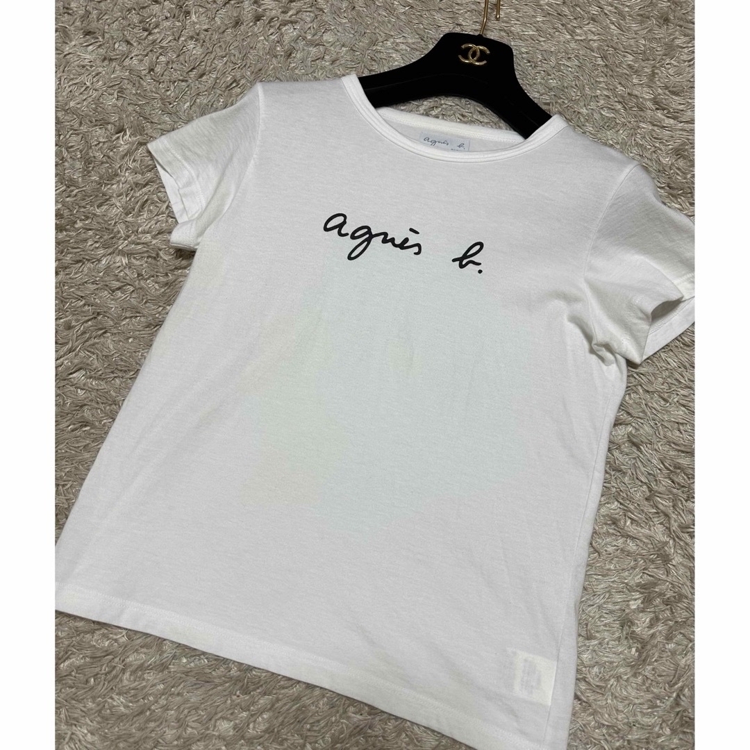 agnes b.(アニエスベー)のsold out❤️【正規品】アニエスベー  Tシャツ　トップス　美品 レディースのトップス(Tシャツ(半袖/袖なし))の商品写真