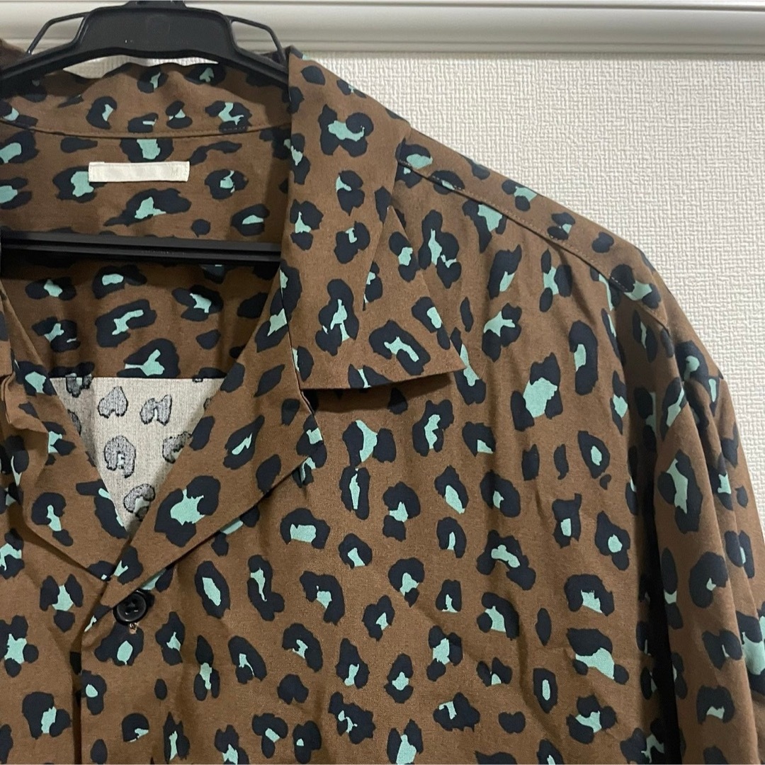 GU(ジーユー)のGU ヒョウ柄半袖シャツ メンズのトップス(シャツ)の商品写真