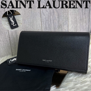 Saint Laurent - 人気♡YSLロゴ♡極美品♡Saint Laurent サンローラン 長財布