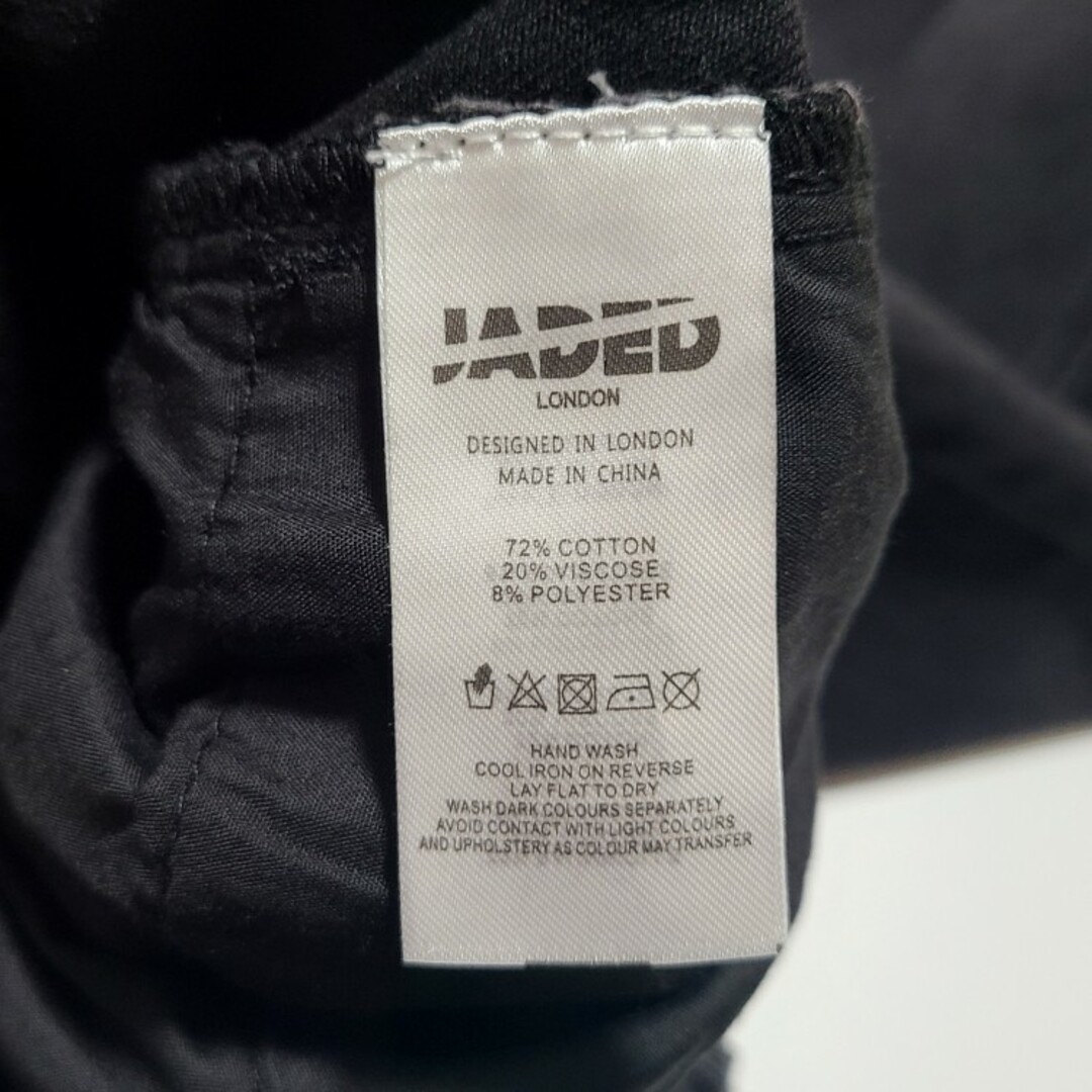 【新品】JADED LONDON COLOSSUS ブラックバギーデニム  32 メンズのパンツ(デニム/ジーンズ)の商品写真
