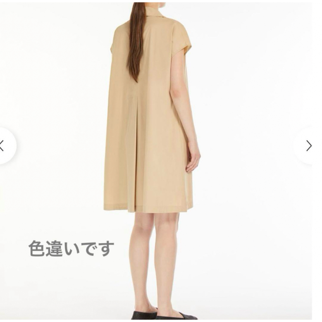 Weekend Max Mara(ウィークエンドマックスマーラ)のWEEKEND MAX MARAマックスマーラ ピュアコットンポプリンドレス レディースのワンピース(ひざ丈ワンピース)の商品写真