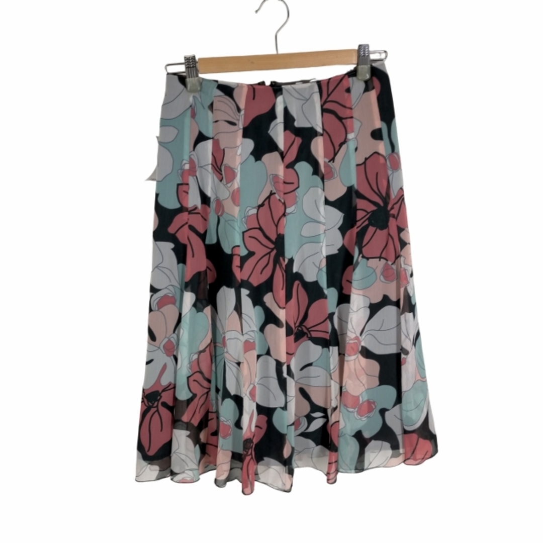 Lois CRAYON(ロイスクレヨン)のLois CRAYON(ロイスクレヨン) 花柄シアーギャザースカート レディース レディースのスカート(その他)の商品写真