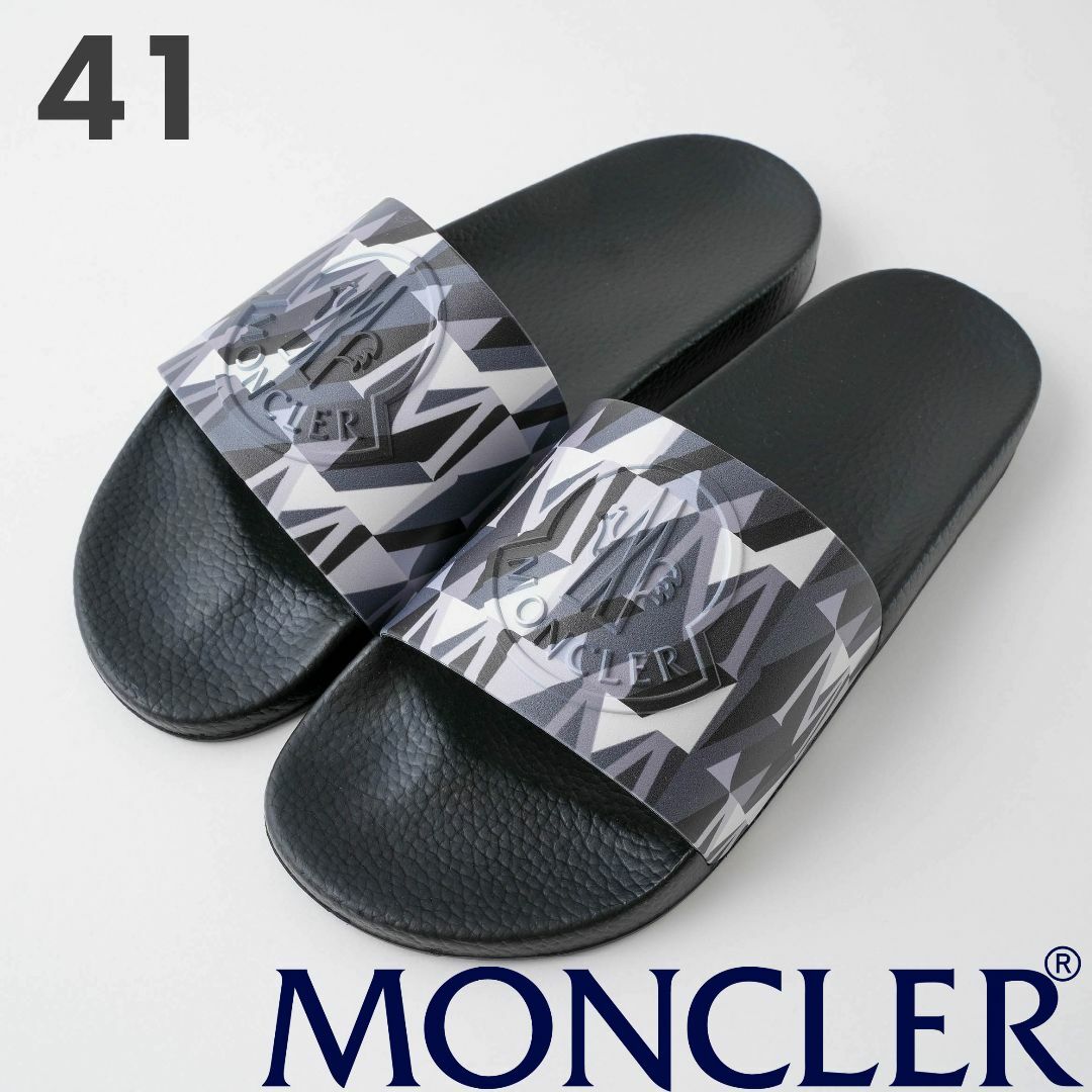 MONCLER(モンクレール)の新品 MONCLER BASILE サンダル 日本未発売 41 メンズの靴/シューズ(サンダル)の商品写真