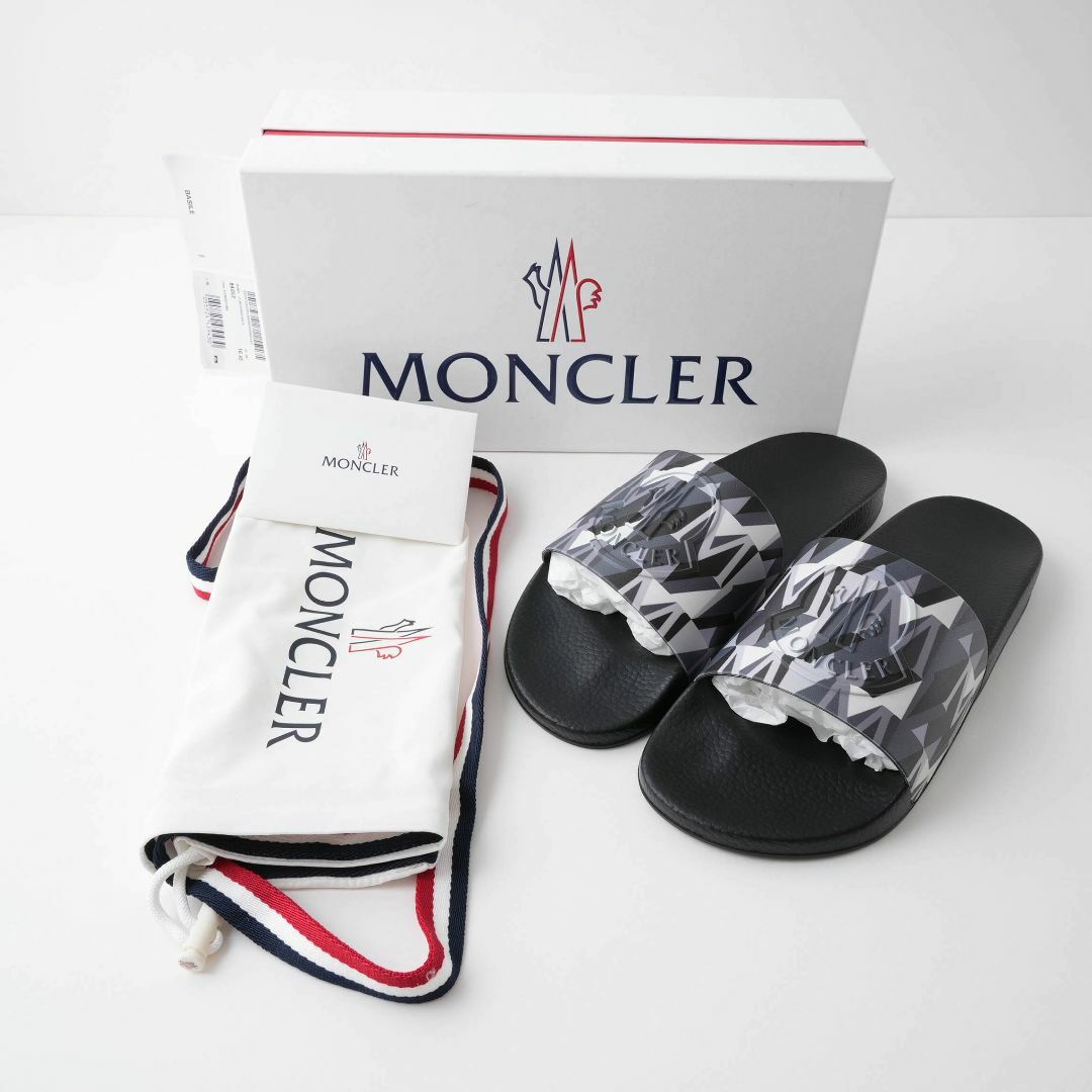 MONCLER(モンクレール)の新品 MONCLER BASILE サンダル 日本未発売 41 メンズの靴/シューズ(サンダル)の商品写真