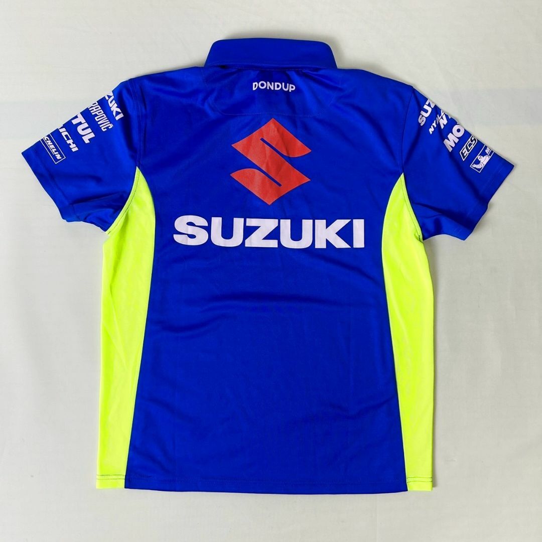 SUZUKI ECSTAR MotoGP スズキ ポロシャツ バイク 美品 S 自動車/バイクのバイク(装備/装具)の商品写真