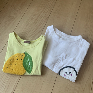 STUDIO MINI - 女の子　男の子　100 Tシャツ　セット　シナぷしゅ