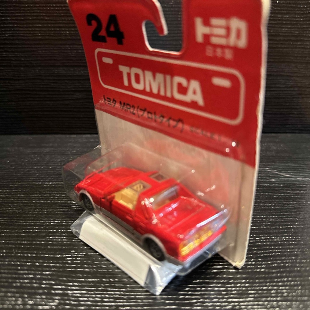 トミカ24 トヨタMR2 エンタメ/ホビーのおもちゃ/ぬいぐるみ(ミニカー)の商品写真