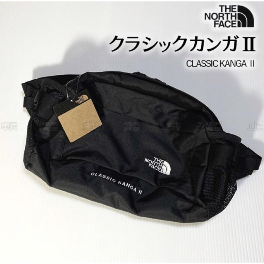 THE NORTH FACE(ザノースフェイス)のザ ノースフェイス クラシックカンガⅡ ブラック メンズのバッグ(ボディーバッグ)の商品写真