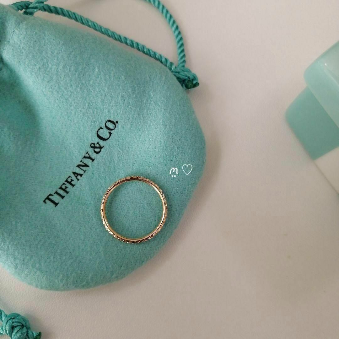 Tiffany & Co.(ティファニー)のティファニー　メトロリング　6号　Ꮶ18ゴールド　ダイヤモンドフルエタニティ レディースのアクセサリー(リング(指輪))の商品写真
