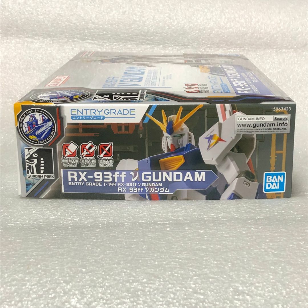 BANDAI NAMCO Entertainment(バンダイナムコエンターテインメント)の【ガンプラ☆新品☆限定品】EG RX-93ff νガンダム 1/144 エンタメ/ホビーのおもちゃ/ぬいぐるみ(プラモデル)の商品写真