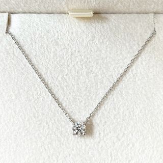 Vendome Aoyama - ヴァンドーム青山 ダイヤモンド キャトル ネックレス Pt950 0.180ct