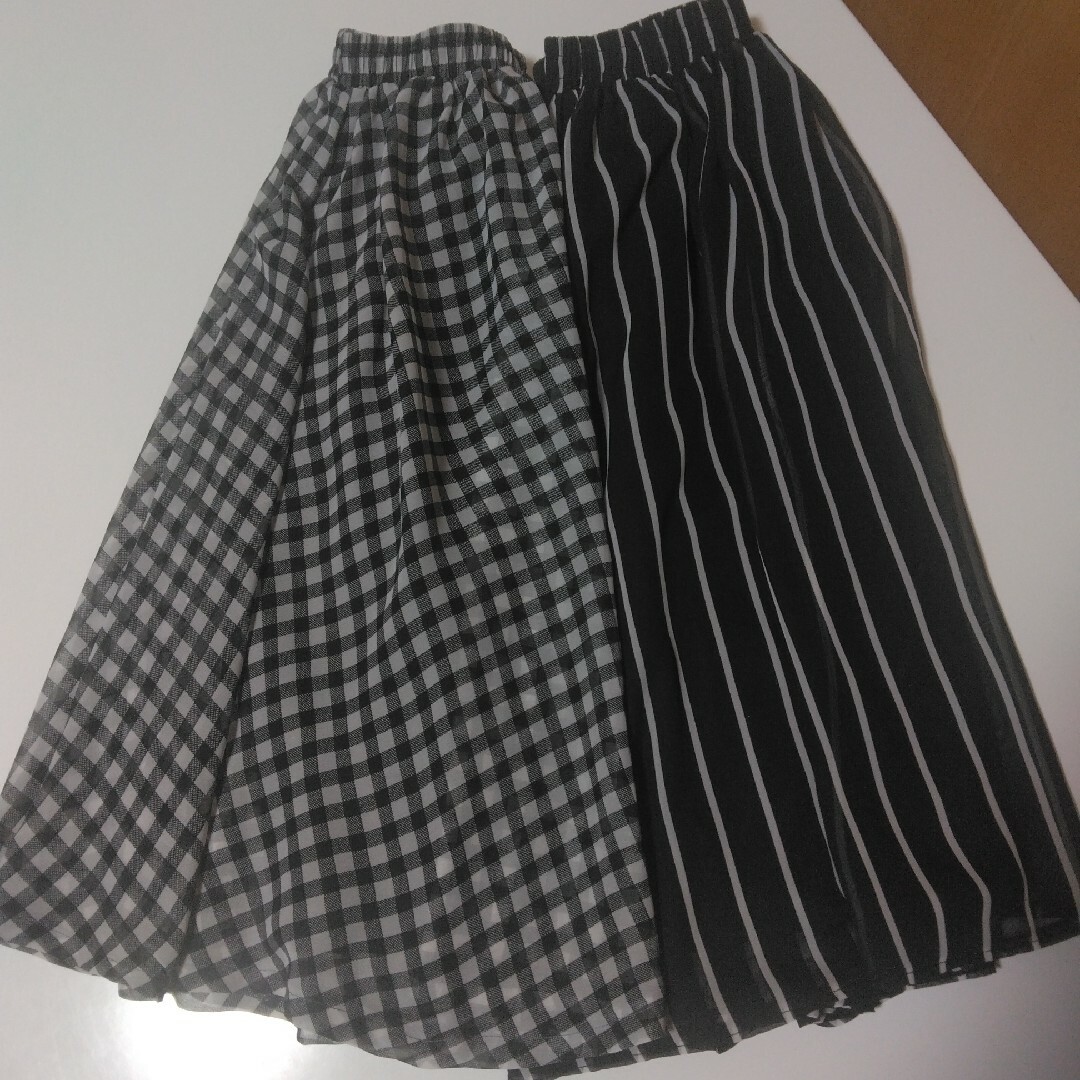 シホンスカートMセット レディースのスカート(ひざ丈スカート)の商品写真