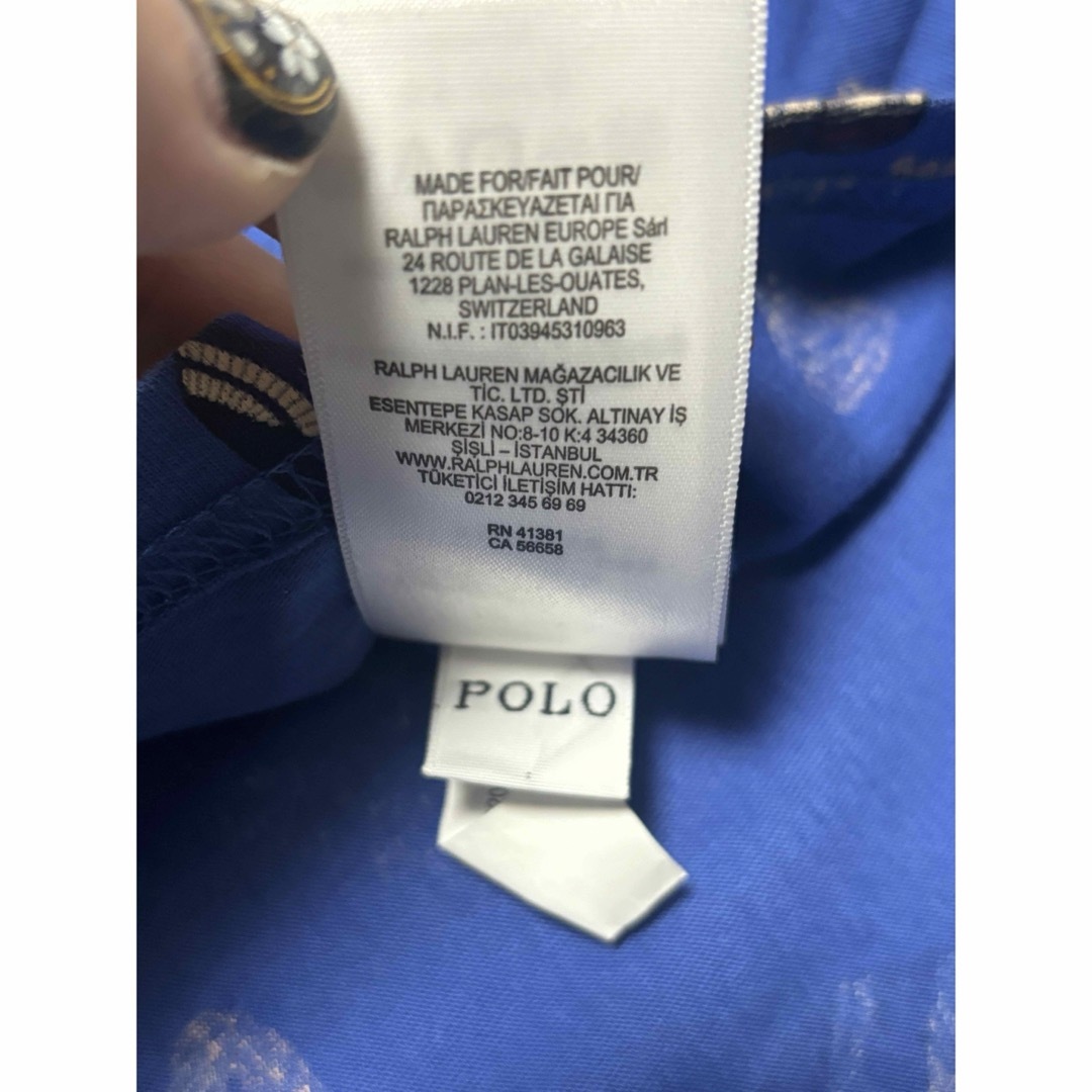 Ralph Lauren(ラルフローレン)のポロベア　ラルフローレン　新品未使用品　160サイズ　メンズ　正規店購入の品 メンズのトップス(Tシャツ/カットソー(半袖/袖なし))の商品写真