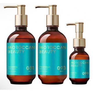 Moroccan oil - モロッカンビューティー ディープモイスト シャンプー＆トリートメント　ヘアオイル