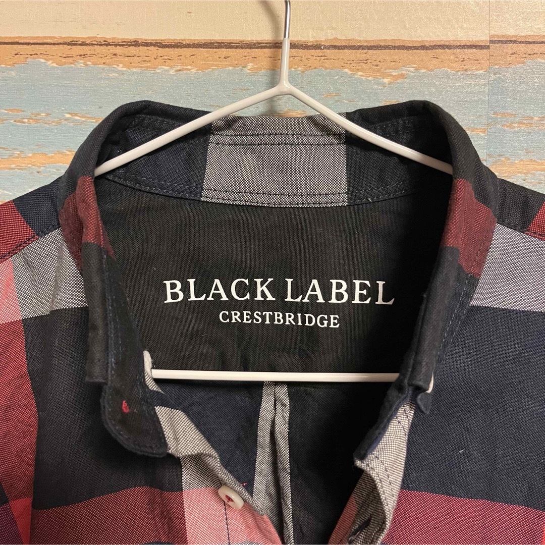 BLACK LABEL CRESTBRIDGE(ブラックレーベルクレストブリッジ)の[美品] ブラックレーベルクレストブリッジ シャツ ボタンダウン チェック柄 メンズのトップス(シャツ)の商品写真