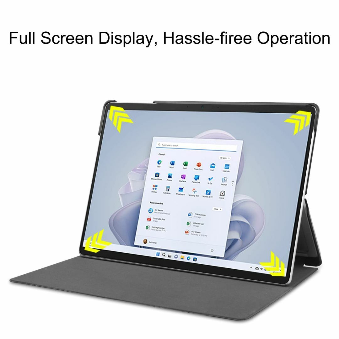 【色: TT】For Microsoft Surface Pro 9 / Sur スマホ/家電/カメラのPC/タブレット(タブレット)の商品写真
