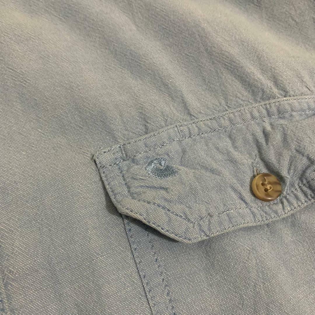 Carhartt カーハート　長袖シャツ　長袖　シャツ　BDシャツ　ライトブルー メンズのトップス(シャツ)の商品写真