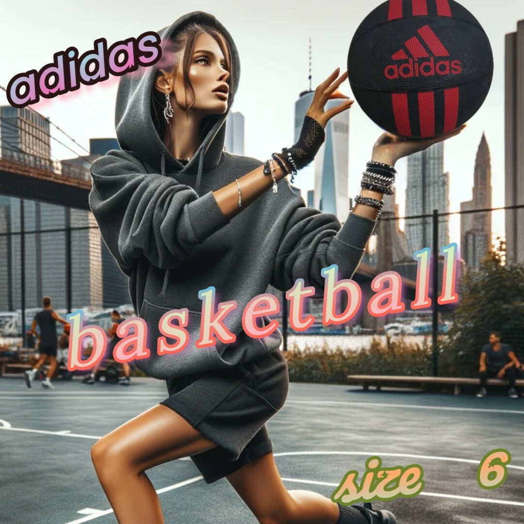 adidas(アディダス)の6号球　バスケットボール　アディダス スポーツ/アウトドアのスポーツ/アウトドア その他(バスケットボール)の商品写真