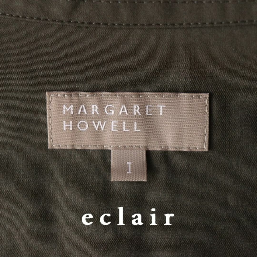 MARGARET HOWELL(マーガレットハウエル)の新品タグ付 2021SS マーガレットハウエル フルシャツドレス 71,500円 レディースのワンピース(ひざ丈ワンピース)の商品写真