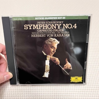 チャイコフスキー:交響曲第4番/イタリア奇想曲 カラヤン　CD(クラシック)